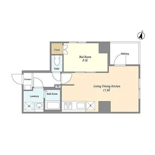 ピュアレジデンス小石川【9階】の間取り