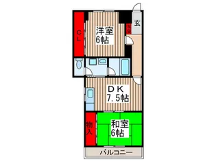 パストラル.アオキ【4階】の間取り