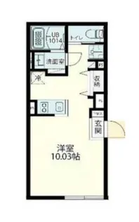 Fols Class 四谷三丁目【3階】の間取り