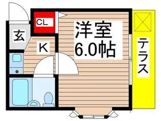 エクセル八千代【1階】の間取り