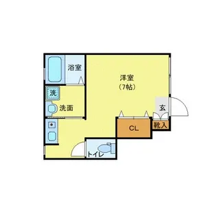 プライムダイヤ東林間【1階】の間取り