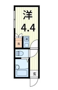 アクア柴又駅前【2階】の間取り
