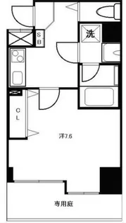 シンフォニー錦糸町【1階】の間取り