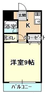 グランドヴィラ松永【1階】の間取り