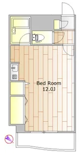 ドミール青木【3階】の間取り