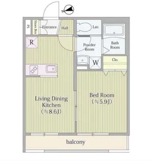 AIFLAT MEJIRO【3階】の間取り