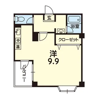 アレグリア小沢【1階】の間取り