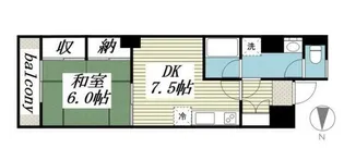 グリーンガーデン武蔵浦和【3階】の間取り