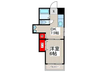 冬木マンション【6階】の間取り