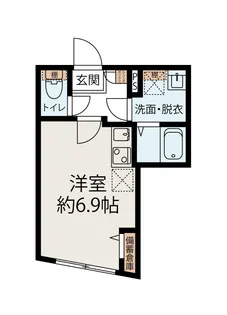 MEGURO EDGE【4階】の間取り