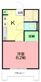 横浜元町ガーデン16【1階】の間取り