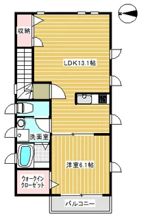 サンライズ南小岩【2階】の間取り