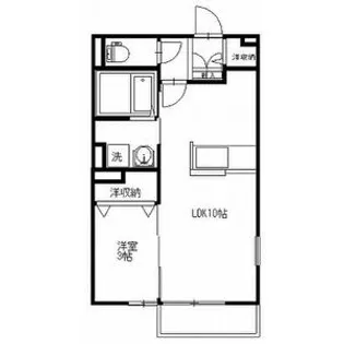 エターナル B棟【2階】の間取り