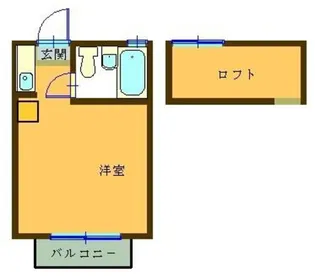 モアクレスト【1階】の間取り