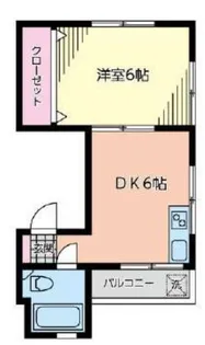GM豊玉上マンション【3階】の間取り