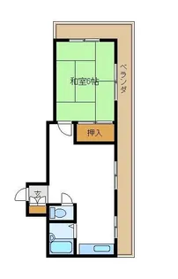 エグゼ渕江【2階】の間取り