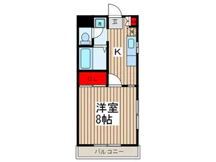 PARK PLAZAII【2階】の間取り