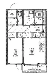 アドバンス野芥駅前【1階】の間取り