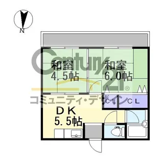 青葉マンション【3階】の間取り