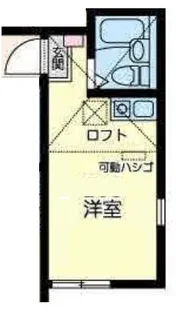 ユナイト井土ヶ谷スィーツベリーオペラ【1階】の間取り