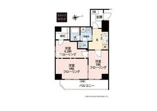 グラングスト文京【2階】の間取り