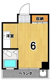 カーサ船岡山【1階】の間取り