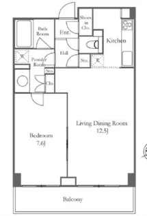 パークプレイス三田の間取り