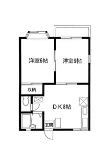 パークベルテ本牧【2階】の間取り
