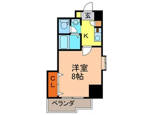 ビガ-ポリス133宝塚の間取り