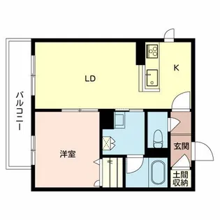 Reunir Gracias【2階】の間取り