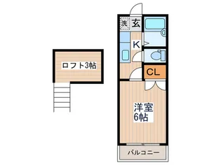 エスペランサ【2階】の間取り