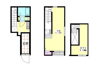 GARETTE板付の間取り
