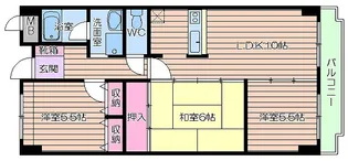 インプルーブ天満橋【9階】の間取り