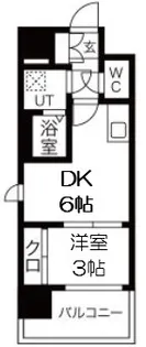 レジュールアッシュ アーバンリッシュ【7階】の間取り