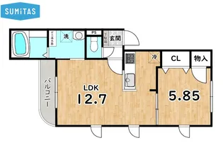 エトワール【2階】の間取り