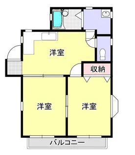 グランドスラムVol.2【2階】の間取り