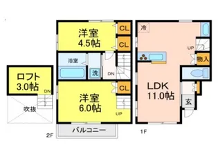 ガーデンハウスSK-IVの間取り