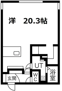 RESIDENCE SAPPORO KOULI【2階】の間取り