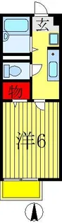 ヒルサイドテラス【1階】の間取り