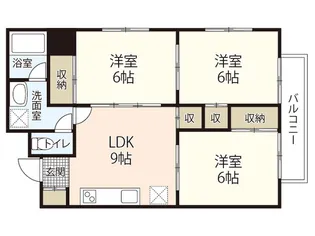 第8平勝ビル【2階】の間取り