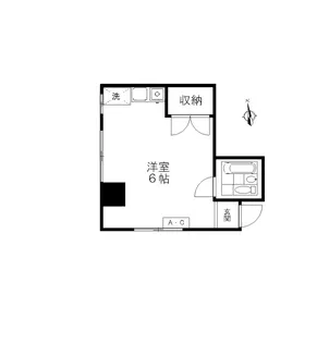 保坂ビル【4階】の間取り