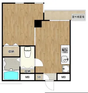 TSハイツ【2階】の間取り