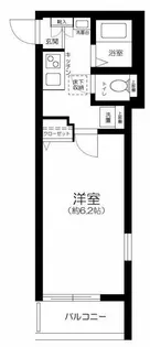 レーヴ中村橋【1階】の間取り