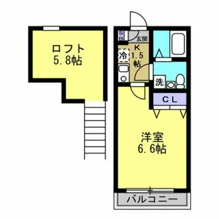 ソレイユ保土ヶ谷【1階】の間取り