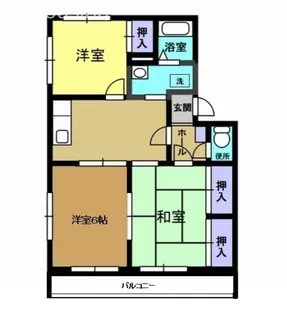 パークシティ城山C棟【2階】の間取り