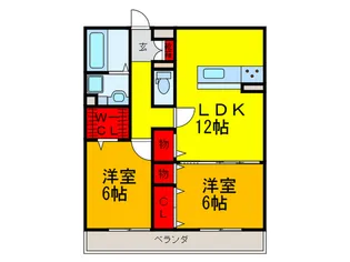 manoir【2階】の間取り