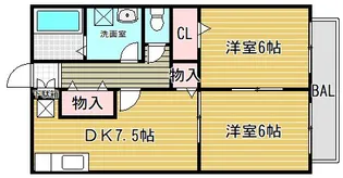 カーサベルデ【2階】の間取り