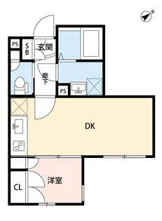 Avancer南青山【1階】の間取り