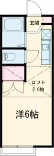 リュエル高倉【1階】の間取り