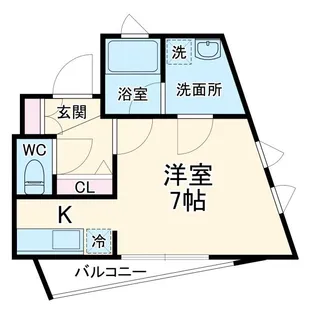 Shinkou House Hotarugaike【3階】の間取り